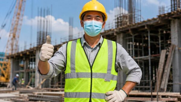 Áo phản quang lưới 3M cho công nhân