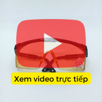 Kính bảo vệ mắt chống bụi KK128 màu trà 1