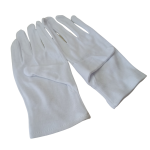 Găng tay thun trắng vải Cotton 2