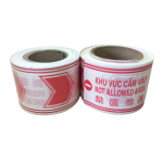 Cuộn rào chắn cảnh báo trắng đỏ 4