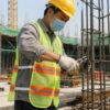 Áo lưới phản quang thun 2 bên 5