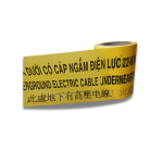 Băng cảnh báo cáp ngầm 22KV 3 thứ tiếng