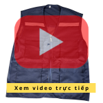 Áo gile phản quang kỹ sư 4 túi hộp 1