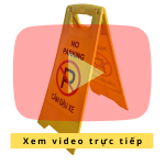 Bảng cảnh báo chữ A nhựa PE dạng gấp gọn nhiều mẫu 1