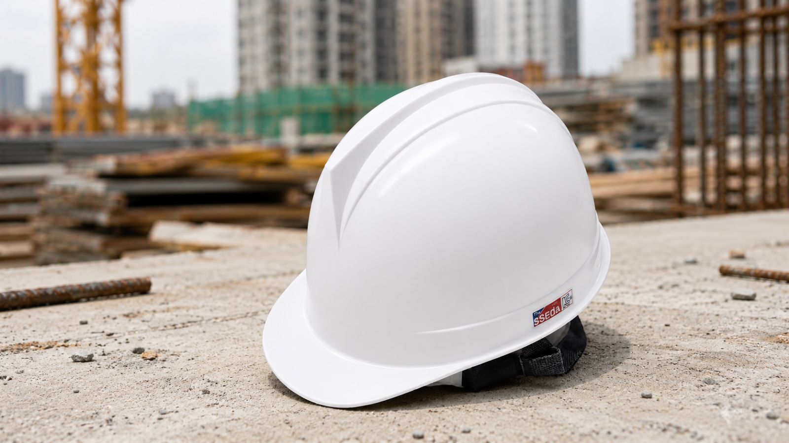 Nón bảo hộ kỹ sư SSEDA Hàn Quốc mặt tròn 9 Nón bảo hộ kỹ sư SSEDA Hàn Quốc mặt tròn