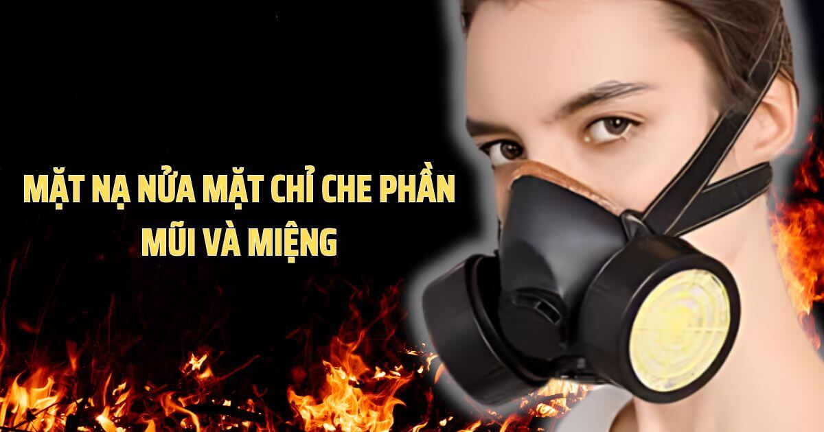 Mặt nạ phòng độc nửa mặt