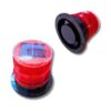 Đèn cảnh báo năng lượng mặt trời LED siêu sáng đế nam châm 2